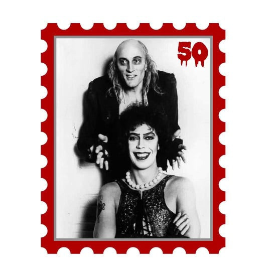 Stamp sticker 50th
