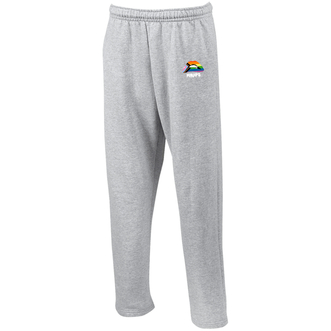 Open Bottom Sweatpants Pride Lips