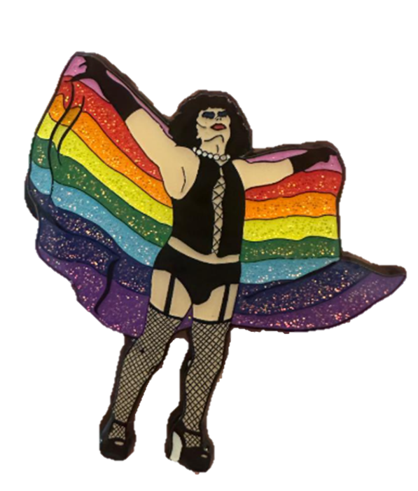 Pride enamel pin